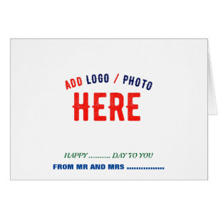 CARTÃO MARCA VERIFICADA BRANCA PERSONALIZÁVEL MODERNA