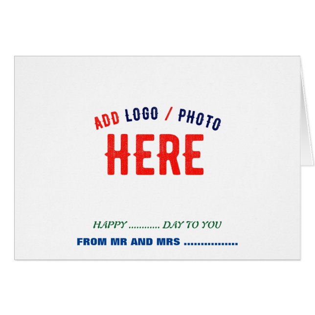 CARTÃO MARCA VERIFICADA BRANCA PERSONALIZÁVEL MODERNA (Frente Horizontal)