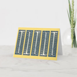 Cartão Marcador Bristol Virginia Tennessee