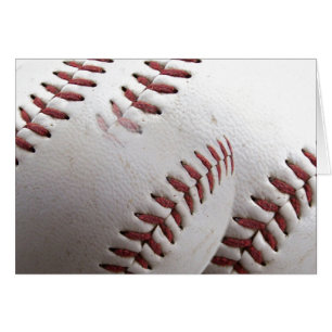 Cartão Marcas de Abstrato Baseball