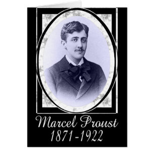 Cartão Marcel Proust