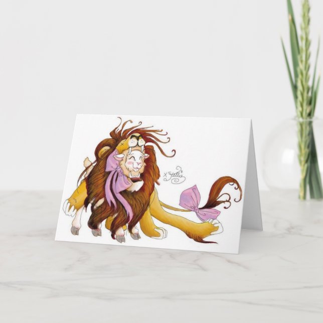 Cartão March (blank greeting card (Frente)