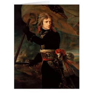 Cartão Marcha de Napoleão Bonaparte na Batalha de Arcole