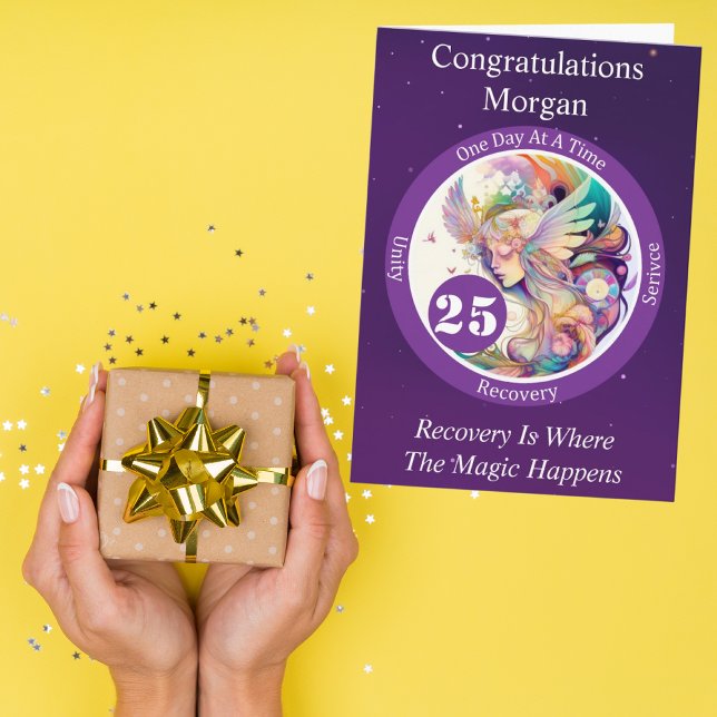 Cartão Marco Místico Milestone Presente para Mulheres em  (Criador carregado)