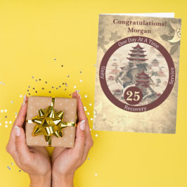 Cartão Marco Personalizado de Recuperação de Templo