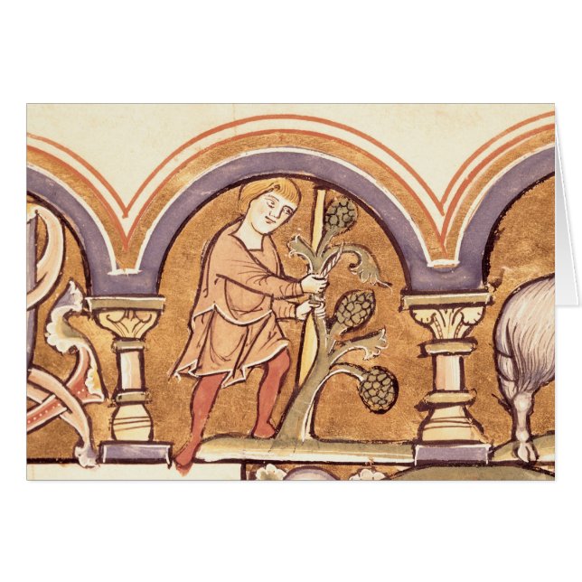 Cartão Março: Transplantando árvores (Frente Horizontal)