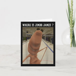 Cartão Marcus O Verme Onde Está Jimbo James Meme 