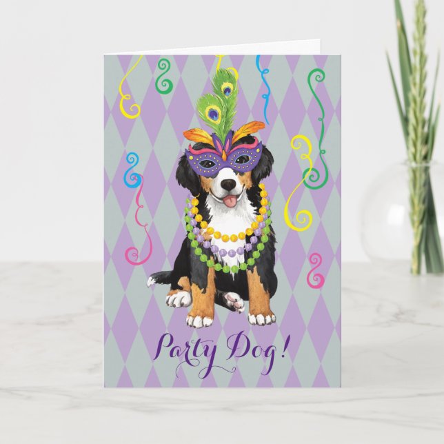 Cartão Mardi Gras Berner (Frente)