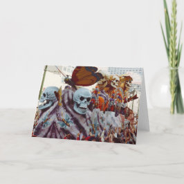 Cartão Mardi Gras Float