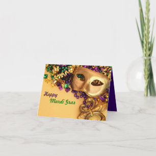Cartão Mardi Gras Greeting Cards