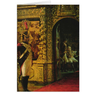 Cartão Marechal Davout no monastério de Chudov