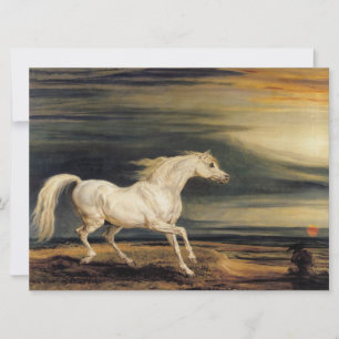 Cartão Marengo, o Cavalo Branco