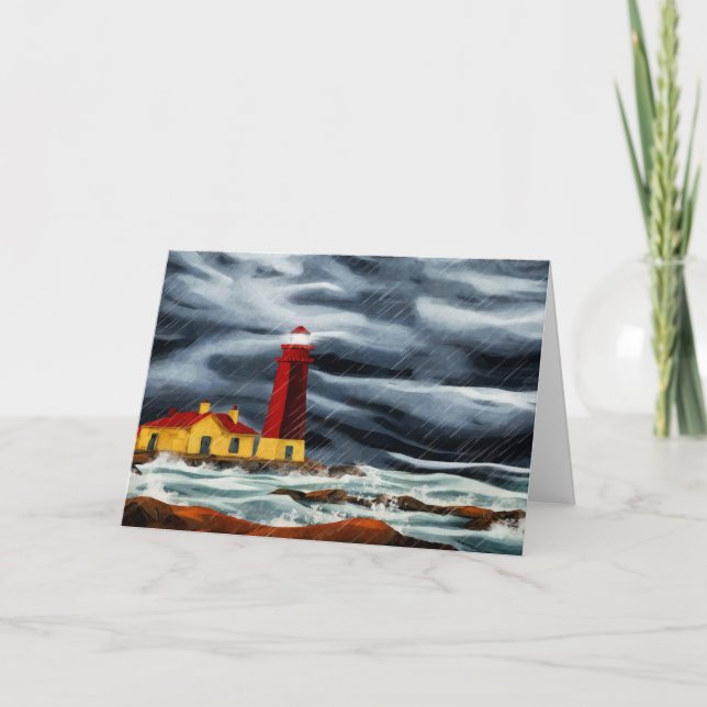 Cartão Mares Pesados, Céus Pesados (Frente)