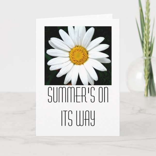 Cartão Margarida (Frente)