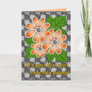 Cartão Margarida #2 (Cartão de aniversário)