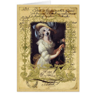 Cartão Margarida Antoinette