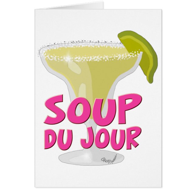 Cartão Margarita Du Jour (Frente)