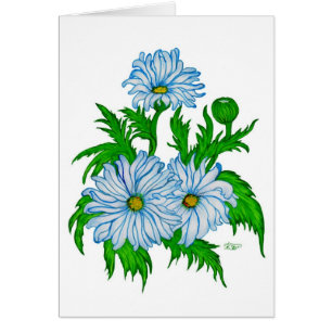 Cartão Margeriten Blume