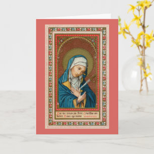 Cartão Maria como Mater Dolorosa (Mãe das Dores) (SAU20)