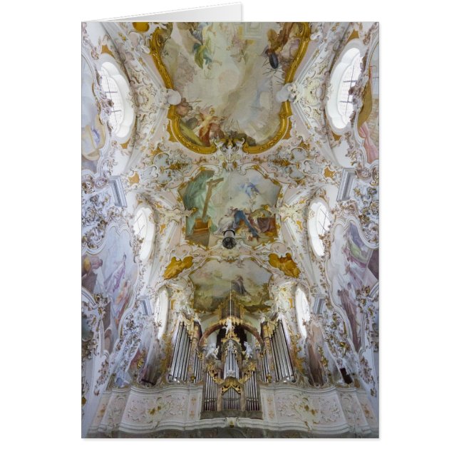 Cartão Maria Geburt, Rottenbuch (Frente)