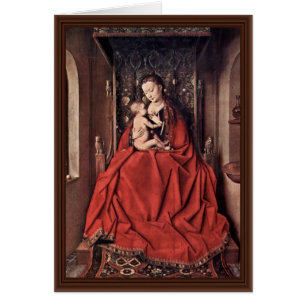 Cartão Maria Lactans por Eyck janeiro Van (a melhor