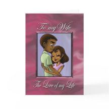 Marido afro-americano e esposa