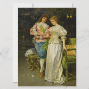 Cartão Marido e Esposa Betrothed (Casamento e Casamento)