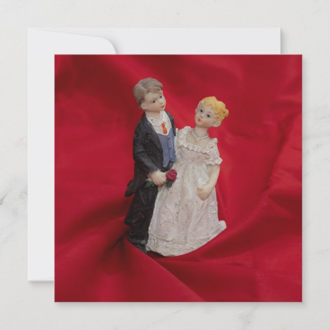 Cartão Marido e Esposa (Celebração do Casamento do Dia do (Frente)