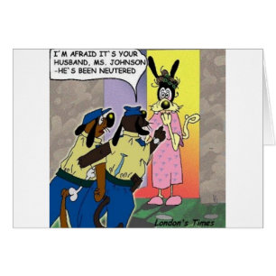 Cartão Marido Nervoso Cachorro Engraçado Ou Presentes E C