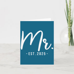 Cartão Marido Sr Está Casado Arte de Casamento