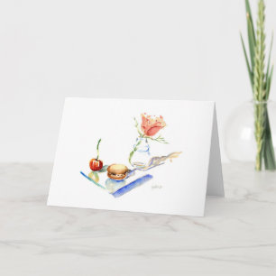 Cartão Marie- Antoinette Rose