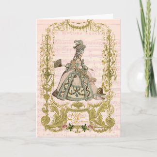 Cartão Marie Antoinette Stationery Pour Cerises
