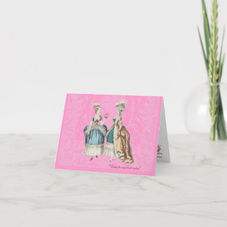 Cartão Marie Antoinette Vintage Series - ... - Customized