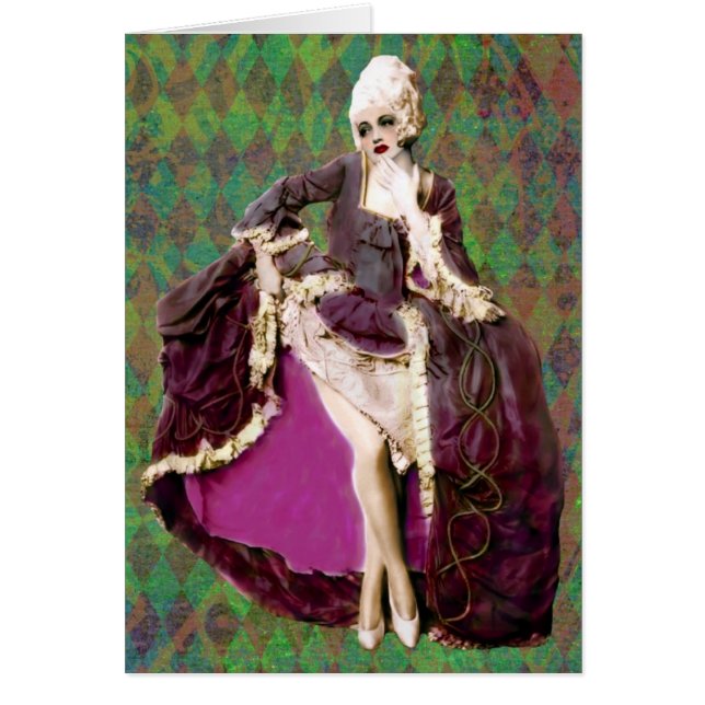 Cartão Marie Digital Art (Frente)