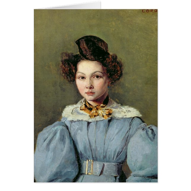 Cartão Marie Louise Sennegon, 1831 (Frente)