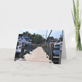 Cartão Marina Landscape