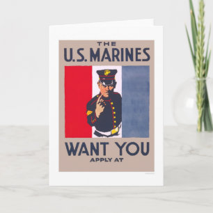 Cartão Marines quer você