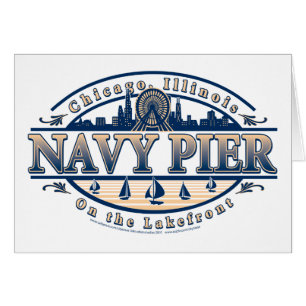Cartão Marinho Pier Chicago