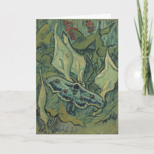 Cartão Mariposa Pavão Verde (Imperador) por Vincent van G