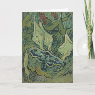 Cartão Mariposa Pavão Verde (Imperador) por Vincent van G