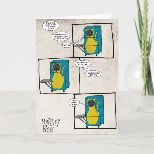 Cartão Marley Fish: Magician (Frente)