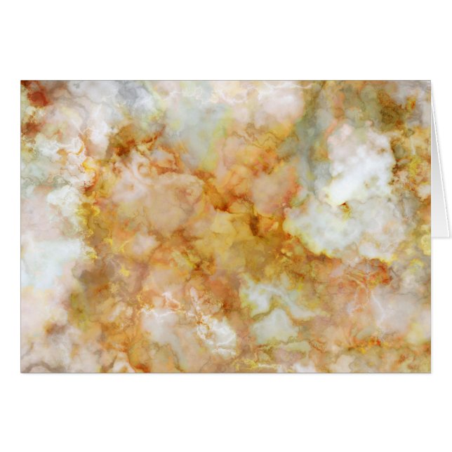 Cartão Mármaco Dourado com Êxito (Frente horizontal)