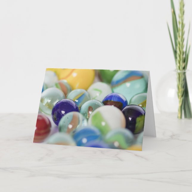 Cartão Mármores magníficos (Frente)