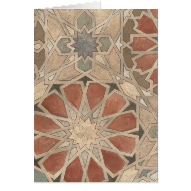 Cartão Marraquexe Design I não embelezado (Frente)