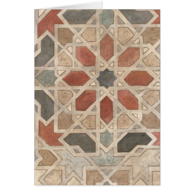 Cartão Marraquexe Design II não embelezado (Frente)
