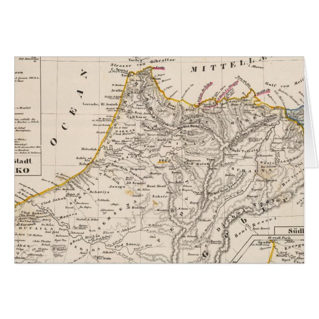 Cartão Marrocos (Frente Horizontal)