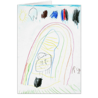 Cartão marrom rohan