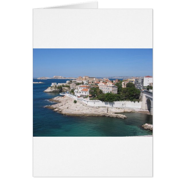 Cartão Marselha França (Frente)