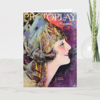 Cartão Martha Mansfield, Photoplay July 1920