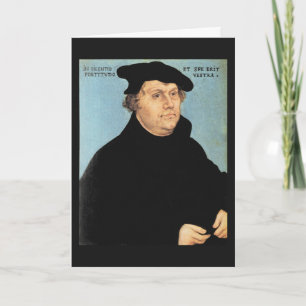 Cartão Martin Luther, c.1532